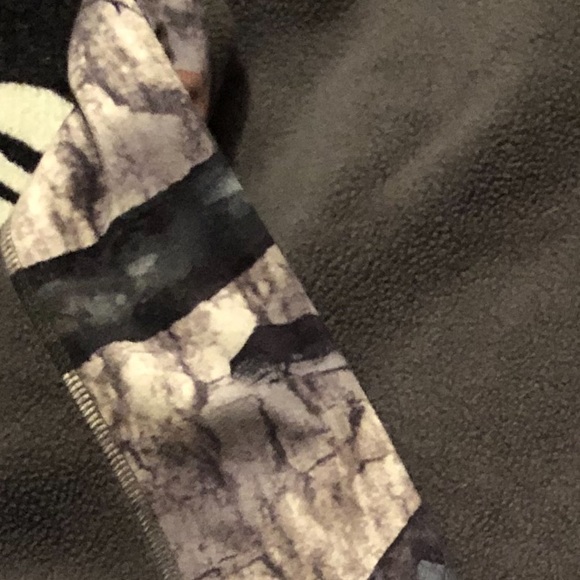 ORIGINAL DEER GEAR FLEECE PULLOVER , camo/grey XXL - Picture 7 of 8